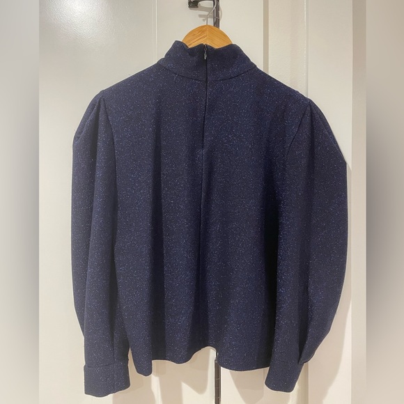 PatBo Super Sleeve Lurex Top - Picture 4 of 9